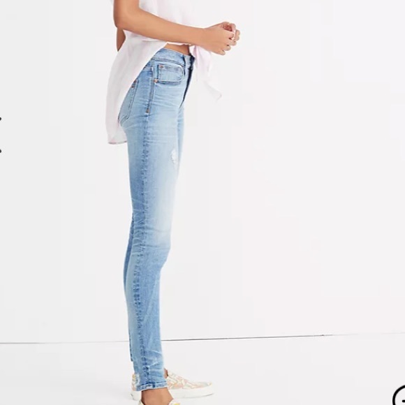 NWOT Madewell 9” High-Rise Skinny Jeans - Picture 4 of 9